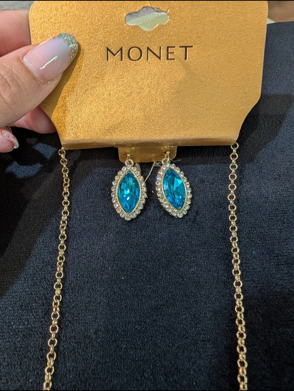 Monet gold tone